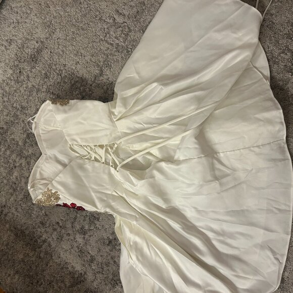 Blondie Nites White Dress size 7 - Picture 2 of 5